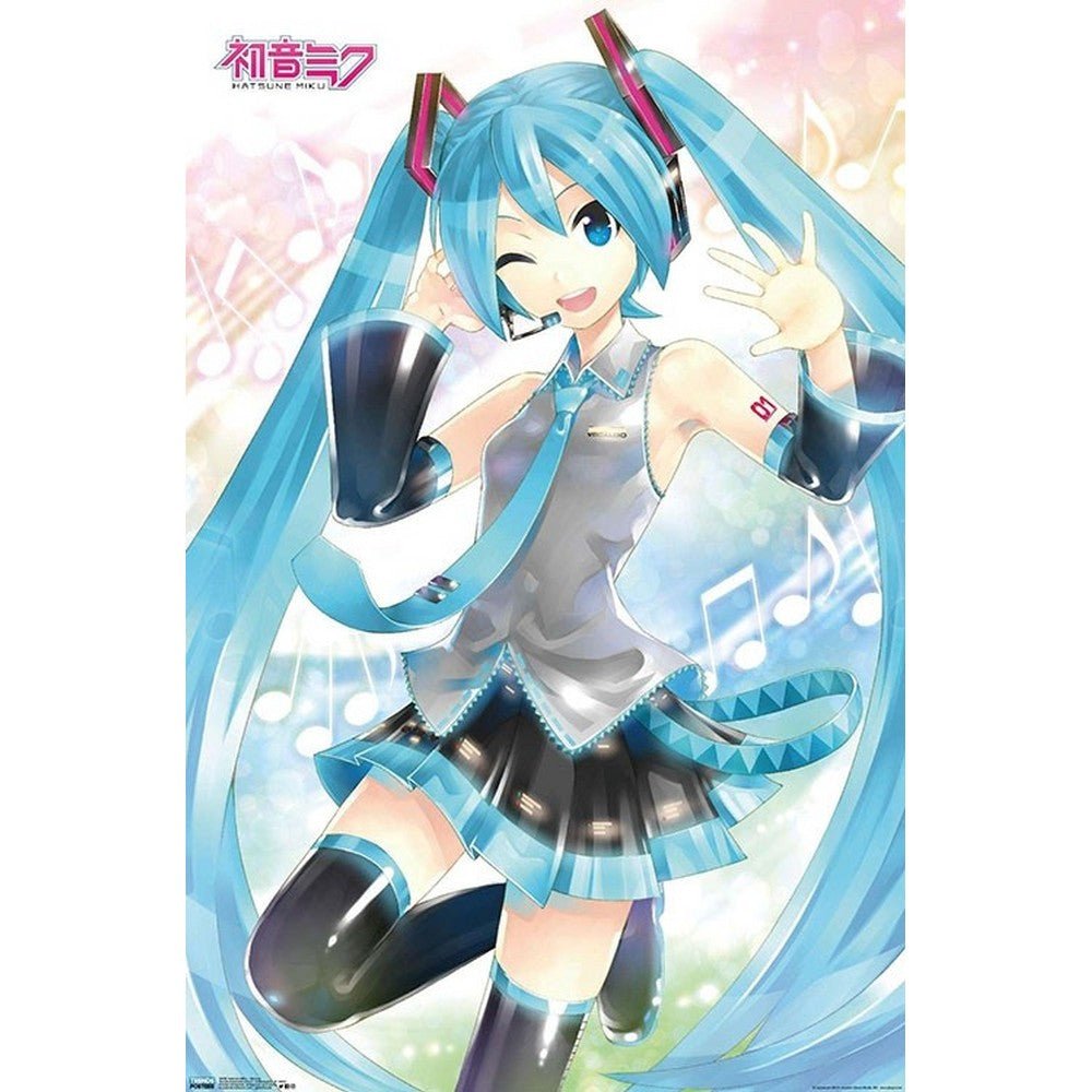 HATSUNE MIKU 初音ミク - Waving / ポスター - PGS